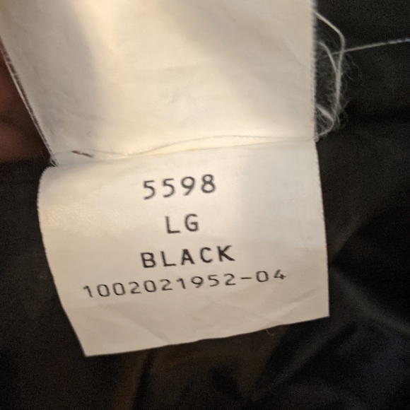 Dually Belay Parka Black w gold emblem - Picture 5 of 5